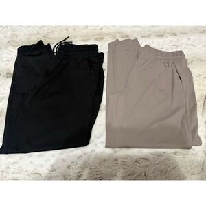 Women's Members Mark Travel Joggers 2 Pair Small